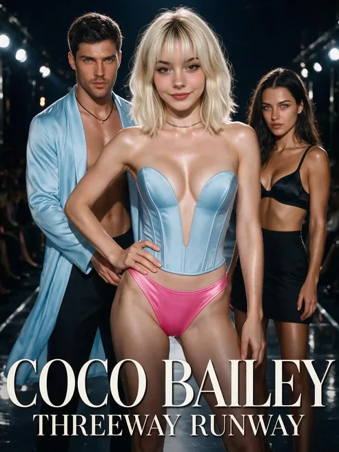 Candy AI Shorts poster art for Coco Bailey: Threeway Runway